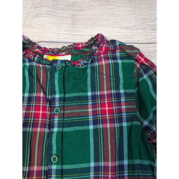 9/10 Boden Plaid Flannel Dress - Picture 2 of 6